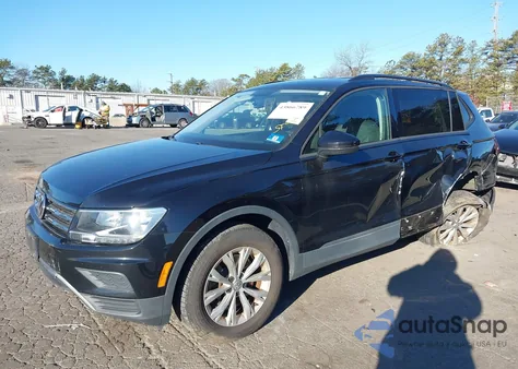 2020 Volkswagen Tiguan 2.0T S z USA, uszkodzony, nr VIN 3VV0B7AX2LM069631